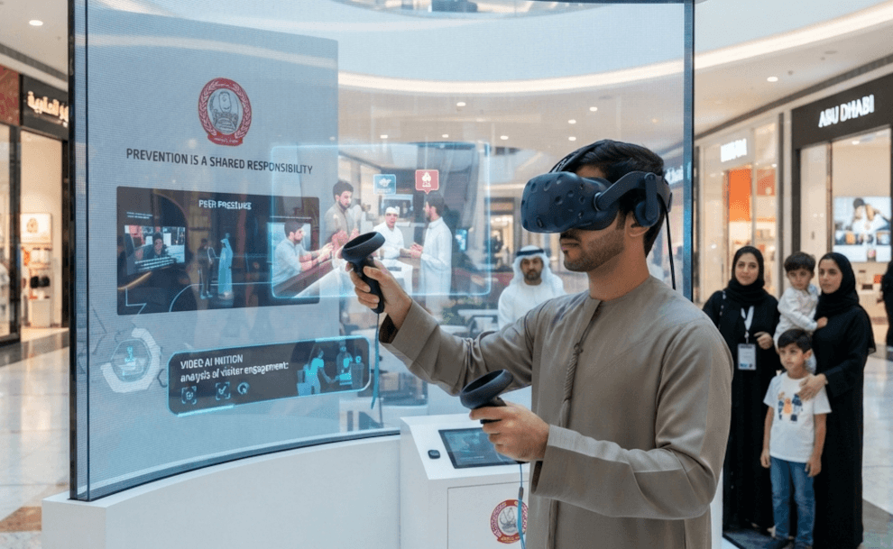 Abu Dhabi Police Uses AI and VR to Help Youth Stay Drug-Free